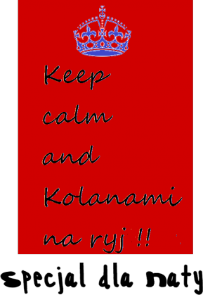 Kubek-Keep calm and Kolanami na ryj !!!