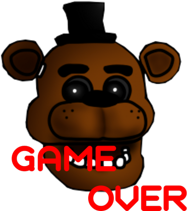 Koszulka Freddy FNAF "GAME OVER"