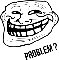 Kubek - Problem & Troll face