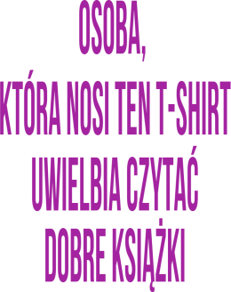 osoba, która nosi ten T-shirt
