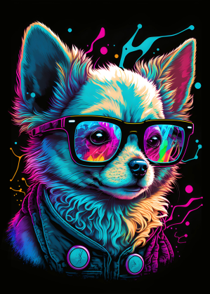 Neon Dog
