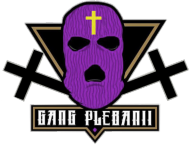 Gang Plebanii Biała T-SHIRT (bez tylnego logo)