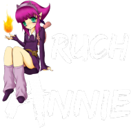 Koszulka "ruchAnnie" (czarna)