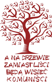 T-shirt A na drzewie zamiast liści będą wisieć komuniści