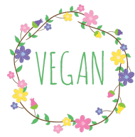 VEGAN Floral DUO - Eko Torba