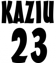 KAŹ FACE T-SHIRT 23 WHITE