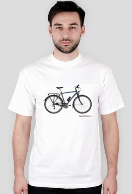 Bike męska (biała) - LepiejNieBedzie