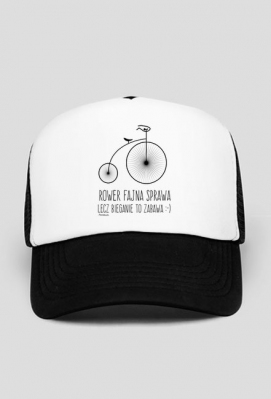 Czapeczka Rower - BiegoSTAJL