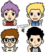 Kubek 5SOS mini