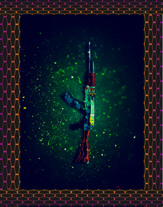 AK47+ramka