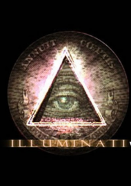 biała koszulka z illuminati