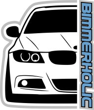 Bimmerholic E90 front (bluza damska kaptur)