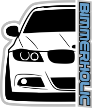 Bimmerholic E90 front (bluza męska klasyczna)