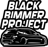 E91 - BlackBimmerProject (bluza męska kaptur)