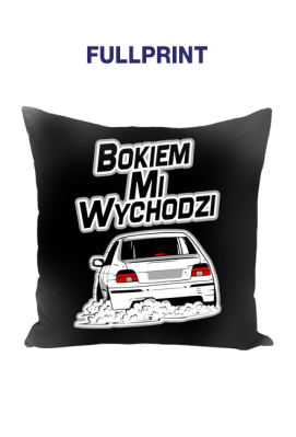 E39 - Bokiem Mi Wychodzi (poduszka) gp czarna - Bimmerholic - koszulki BMW