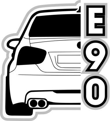 BMW E90 model code (bluza damska kaptur)