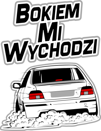 E39 - Bokiem Mi Wychodzi (koszulka męska) gp