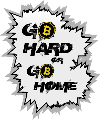 BTC Go Hard (koszulka męska)