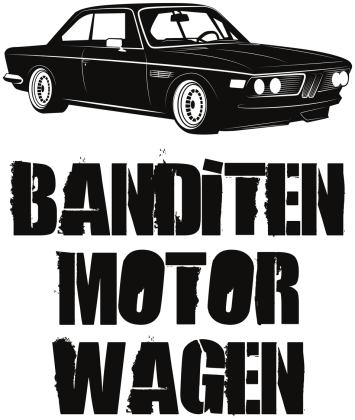 BMW E9 - Banditen Motor Wagen (bluza damska klasyczna)