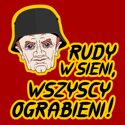 Rudy w sieni (poduszka fp)