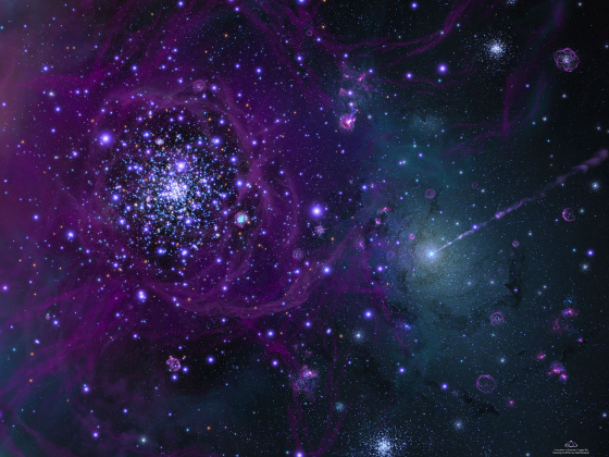 motyw galaxy.
