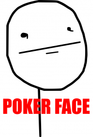 Poker Face - koszulka męska