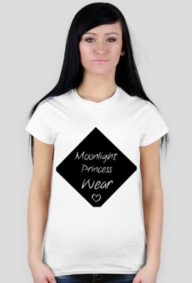 Moonlight Princess Wear mocne białe - koszulka damska - Moonlight Princess  ♥