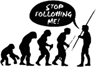 Stop following me! - damska koszulka