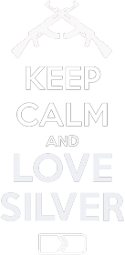 Keep Calm (biały napis)