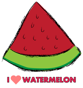 I love watermelon #plecak