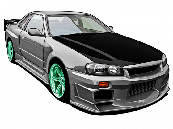 Skyline R34