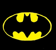 batman logo damska