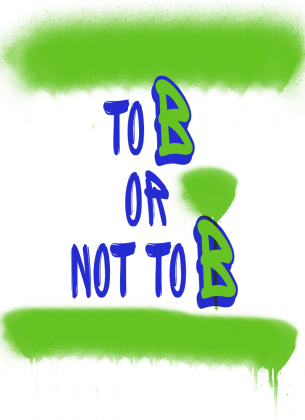 To B or not to B - koszulka męska