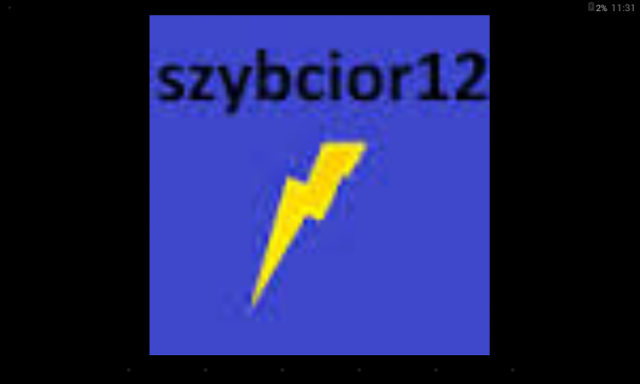 koszulka z logo kanału szybcior 12 wersja męska