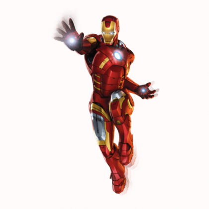 Iron Man Koszulka Biała Dziecięca