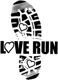 torba bawełniana "love run"