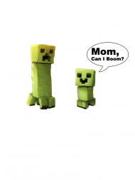 Minecraft "Mom, Can I Boom?"