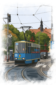 Koszulka Tramwaj Wrocław (różne kol.)