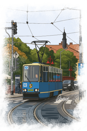 Podkładka Tramwaj Wrocław