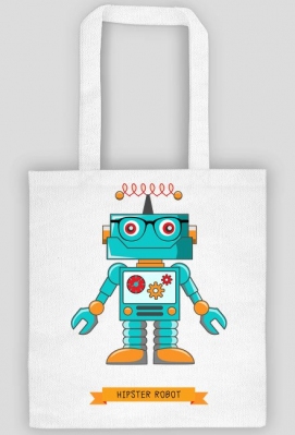Torba Hipster Robot 1 - Idea Factory
