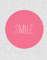 Plakat "Smile"