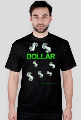 T-shirt z napisem DOLLAR - JulekShop