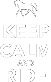 keep calm - dziewczęca czarna
