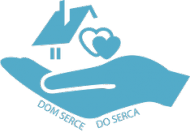 Dom serce do serca - Plecak - blue logo
