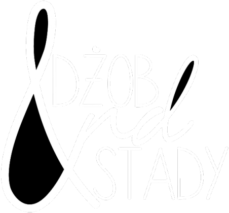 LOGO "Dżob end Stedy" BLACK