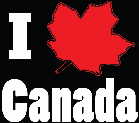 I LOVE Canada - bluzy