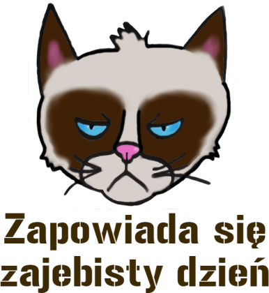 Koszulka damska "Grumpy Cat"