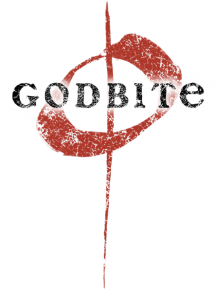 godbite [RED on WHITE]