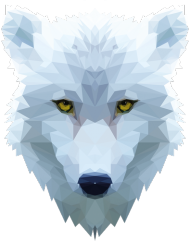 QTshop - WILK wolf kubek jednostronny