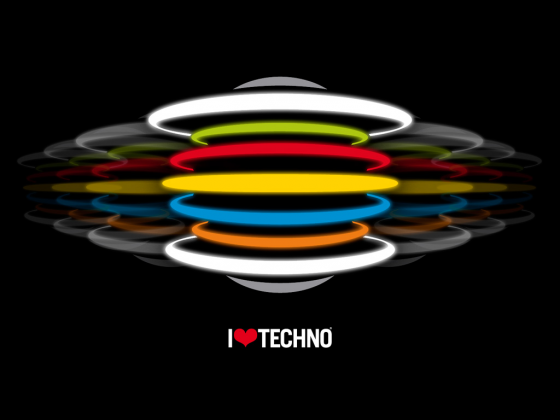 I love techno (damska)